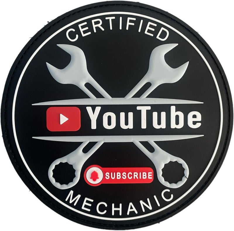 Jestik PVC Patch, Funny Patches, Humorous Tactical Morale Patch with Hook and Loop Fastener, Cute Patches for Backpacks, Military Uniforms, Jeans, Jackets, Vests, Hats & More - YouTube Mechanic - Image 1